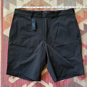 JCREW 9” Gramercy Flex Shorts - 32 Black Men’s NWT